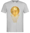Мужская футболка Golden basket Серый фото