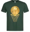 Мужская футболка Golden basket Темно-зеленый фото