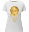 Женская премиум футболка Golden basket Белый фото