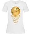Женская футболка Golden basket Белый фото