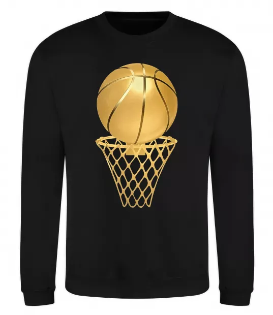 Свитшот Golden basket Черный фото