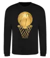 Свитшот Golden basket Черный фото