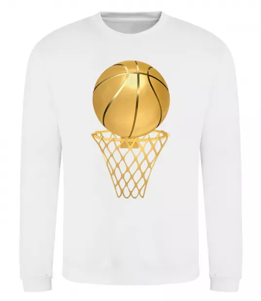 Свитшот Golden basket Белый фото