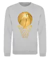 Свитшот Golden basket Серый меланж фото