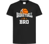 Детская футболка Basketball bro Черный фото