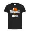 Дитяча футболка Basketball bro Чорний фото