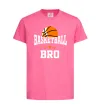 Дитяча футболка Basketball bro Яскраво-рожевий фото