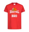 Дитяча футболка Basketball bro Червоний фото