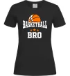 Женская футболка Basketball bro Черный фото