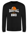 Свитшот Basketball bro Черный фото