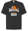 Футболка Оверсайз Basketball bro Черный фото