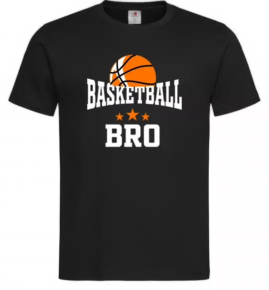 Чоловіча футболка Basketball bro Чорний фото