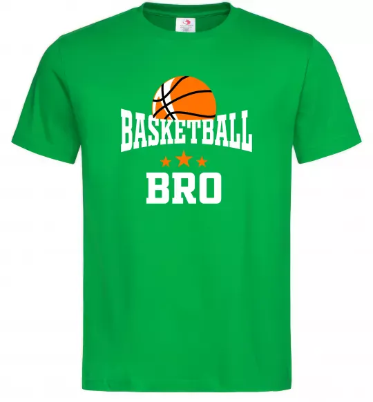 Чоловіча футболка Basketball bro Зелений фото