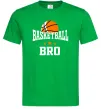 Чоловіча футболка Basketball bro Зелений фото