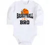 Детский боди Basketball bro Белый фото
