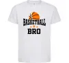 Детская футболка Basketball bro Белый фото