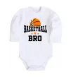 Детский боди Basketball bro Белый фото