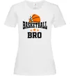 Женская футболка Basketball bro Белый фото