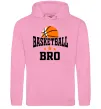Жіноча толстовка (худі) Basketball bro Рожевий фото