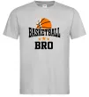 Чоловіча футболка Basketball bro Сірий фото