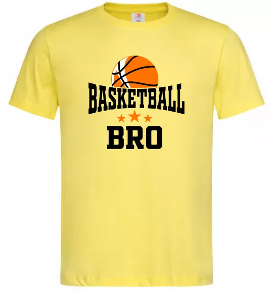 Чоловіча футболка Basketball bro Лимонний фото