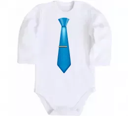 Детский боди Блакитна краватка Белый фото