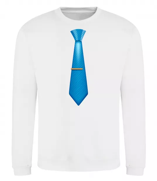 Свитшот Блакитна краватка Белый фото