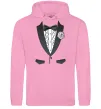 Чоловіча толстовка (худі) Костюм з метеликом та квіткою Рожевий фото