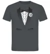 Чоловіча футболка Костюм з метеликом та квіткою Графіт Чоловіча футболка Костюм з метеликом та квіткою Графіт фото