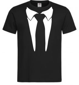 Мужская футболка Комірець з краваткою