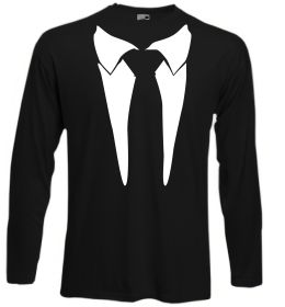 Лонгслив Комірець з краваткою