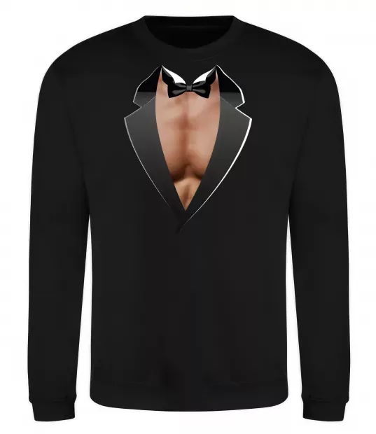 Свитшот Фрак з торсом Черный фото