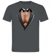 Мужская футболка Фрак з торсом Графит фото
