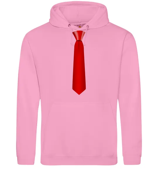 Мужская толстовка (худи) Червона краватка Розовый фото