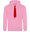 Мужская толстовка (худи) Червона краватка Розовый фото