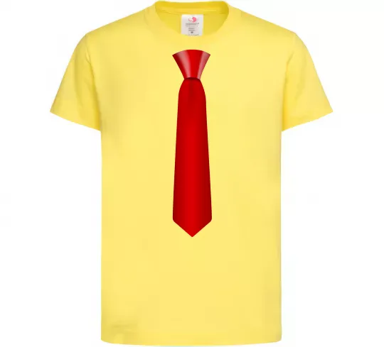Детская футболка Червона краватка Лимонный фото