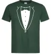 Чоловіча футболка Метелик та фрак Темно-зелений фото