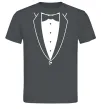 Чоловіча футболка Метелик та фрак Графіт фото