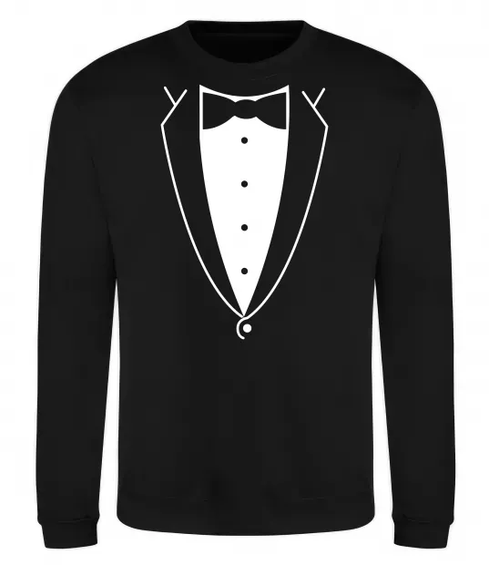 Світшот Метелик та фрак Чорний фото