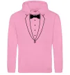 Мужская толстовка (худи) Метелик та фрак Розовый фото