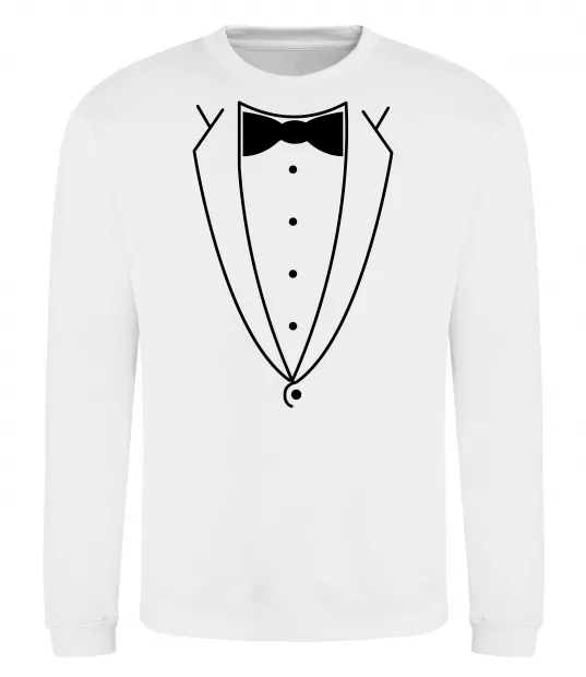 Світшот Метелик та фрак Білий фото