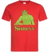 Мужская футболка Shrexy meme Красный фото