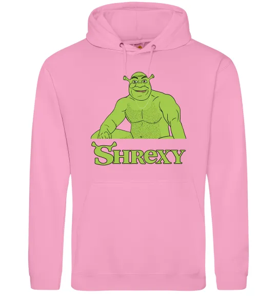 Жіноча толстовка (худі) Shrexy meme Рожевий фото