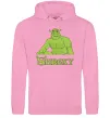Жіноча толстовка (худі) Shrexy meme Рожевий фото