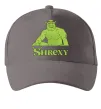 Кепка Shrexy meme Серый фото