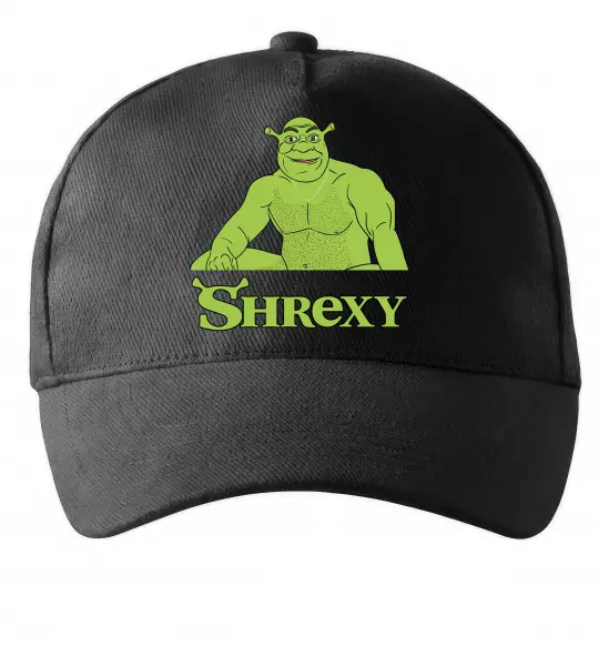 Кепка Shrexy meme Черный фото
