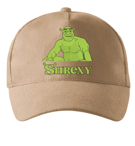 Кепка Shrexy meme Песочный фото