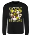 Свитшот Shrek I`m swamped Черный Свитшот Shrek I`m swamped Черный фото