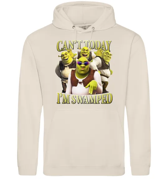 Женская толстовка (худи) Shrek I`m swamped Таш фото
