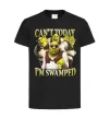 Детская футболка Shrek I`m swamped Черный фото